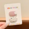 Pinza para el Cabello de Lana con Estampado de Leopardo para Otoño e Invierno para Mujer, Elegante Pinza para Flequillo Lateral, Pinza BB de Gama Alta para Pelos Sueltos, Pasador de Moda Estilo Retro