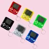 Tetris máquina de juego portátil mini juguete máquina de juego clásica nostálgica llavero adornos colgantes de descompresión regalo