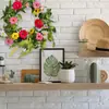 Guirnalda de Flores Silvestres Simuladas Primavera y Verano Guirnalda Simulada Suministro Transfronterizo Colgantes para Puerta Principal de Casa Pared de Chimenea Colgantes para Ventana