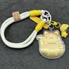 Chaveiro Personalizado com Logo de Empresa Ouro Puro 999 Gato da Sorte Fofo Presente de Inauguração Estilo Tráfego