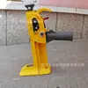 Elevador de trilhos tipo cremalheira QD15T para uso ferroviário e de mineração, elevador de trilhos de aço operado manualmente, elevador de trilhos mecânico