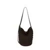 Bolso Tejido de Paja para Mujer, Bolso Cubo Tejido Versátil Hecho a Mano, Bolso de Hombro Cruzado de Gran Capacidad, Bolso Tejido para Vacaciones, Bolso de Hombro