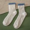 Calcetines Pantufla Antideslizantes con Agarre para el Hogar para Mujer Calcetines de Terciopelo Coral de Felpa para Mujer Calcetines para el Suelo Calcetines para Dormir Transfronterizos Amazon