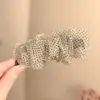 Pinza de Plátano Elegante de Malla Plisada Estilo Coreano para Cola de Caballo Alta 2025 Nuevo Pasador para Mujeres para Personalizar el Volumen del Cabello en la Parte Posterior de la Cabeza