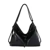 Bolso grande vintage de estilo coreano para mujer, nuevo otoño 2026, bandolera cruzada casual elegante, bolso de mano