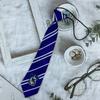 Corbata Harry Potter Gratis Insignia JK Genuina Raya Gente Unida Cuatro Colegios Sarga Hecho a Mano Rojo Amarillo Azul Verde