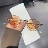 2024 Nuevo Estilo Coreano Dorado Gafas Anti-Luz Azul Montura de Gafas para Mujer Gafas de Sol GM para Hombre Ovaladas Retro Guapas