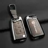 Adecuado para Fundas de Llave de Coche Volkswagen, Lavida, Bora, Llaveros Tiguan, Magotan, Polo, Modelos de Gama Alta Passat