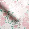 Papel de regalo para ramo de rosas del Día de San Valentín chino 8 seda impermeable niebla ligera papel de regalo de flor de rosa materiales de embalaje floral venta al por mayor DIY