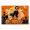 Tapetes de Halloween Transfronterizos, Decoraciones para Fiestas, Tapetes Absorbentes Antideslizantes para el Hogar, Felpudos para Puerta de Entrada, Alfombras para Sala de Estar