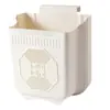 Bote de Basura de Pared para Cocina Hogar de Gran Capacidad Plegable Móvil Sin Perforaciones Gabinete Cubo de Almacenamiento sin Doblar