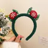 Diadema Linda de Peluche con Cabeza de Alce para Mujer Disfraz de Navidad Diadema Alta con Cráneo y Astas Hombre de Jengibre Otoño e Invierno Pinza para Lavarse la Cara