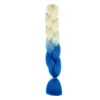 Trenzas Grandes de Fibra Sintética de Comercio Exterior, Trenzas de Colores, Peluca, Cabello para Trenzas Jumbo, Rastas Africanas, Cabello para Crochet