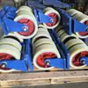 Producción del Fabricante. Ruedas Dobles de Uso Ultra Pesado. Ruedas para Vehículo de Transporte de Generación de Energía Eólica. Ruedas Universales Resistentes a Impactos