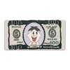 Alfombrilla de ratón exclusiva transfronteriza con diseño de dólar de dibujos animados, alfombrilla extragrande para escritorio de ordenador de juegos e-sports, alfombrilla para teclado, envío directo
