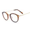 Óculos de Proteção Anti-Luz Azul Jamie 1835 para Mulheres, Adequados para Lentes de Grau, Óculos de Armação Completa Sem Grau para Homens, Hastes de Metal, Óculos de Casal
