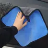 Toalha de Limpeza para Carro, Microfibra de Coral Dupla Face Espessa Sem Marcas Artigos de Limpeza, Pano de Cozinha, Esponja