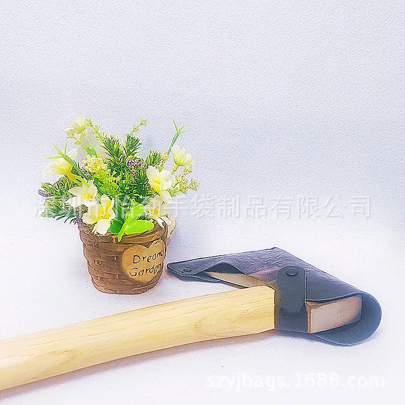 纳帕纹牛皮工具包真皮斧套