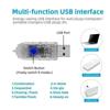 Nuevas Luces de Cadena LED Transfronterizas Cable USB Luces de Cascada Decoración Navideña Luces Colgantes para Árboles Iluminación Exterior