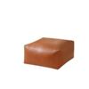 Taburete de Almacenamiento Cuero PU Futón Hogar Piso Dormitorio Tatami Bolsa Ropa Vieja Perezoso Taburete Cambia Zapatos Estilo Americano Cambio de Estación