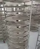 Rack para resfriar e murchar chá materiais medicinais produtos secos casca de tangerina envelhecida cítricos rack de secagem pu cesto de peneirar rack com furos sem furos peneira de bambu rack de rede de peneirar