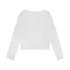 Cardigã de malha com fio de núcleo para mulheres, novo estilo coreano, caimento solto, top cardigã curto casual com decote V
