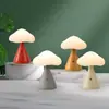 Luminária de Mesa Cogumelo Transfronteiriça para Cabeceira Sentido Avançado Criativa com Toque Recarregável para Mesa de Escritório Restaurante Café Lâmpada de Ambiente