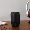 Caneca de Café Tendência em Formato de Pétala Aço Inoxidável 316 Caneca Térmica Logotipo Personalizado Caneca de Viagem Portátil Mini Caneca de Água Gravada