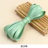 Borde de qipao borde enrollado 0.85cm borde prensado incrustación para ropa accesorios de ropa cinta de tela de satén sin planchar