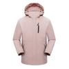 Chaqueta Abrigo para Hombre y Mujer de Primavera y Otoño Ropa de Trabajo Casual para Exteriores Traje de Montañismo Tres en Uno Cortavientos Salpicaduras de Agua Rushtop