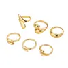 Anillo de Joyería de Qingdao Europeo y Americano Transfronterizo Círculo Giratorio Apertura Irregular Luz de Lujo Nicho Diseño Estilo Simple para Mujeres