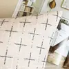 Funda de almohada de lino liso de verano transfronteriza para sala de estar, sofá, mesita de noche, funda de cojín con textura tejida, venta al por mayor