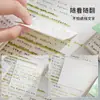 Notas Adhesivas Extensibles para Estudiantes de Examen de Ingreso de Posgrado, Texto No Bloqueante, Pegatinas Extensibles para Preguntas Equivocadas Desprendibles, Convenientes y Multifuncionales
