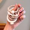 Goma para el pelo de mujer simple de alta calidad, cuerda para el pelo elegante, alta elasticidad, banda de goma duradera, nueva banda para el pelo 2024