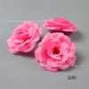 Flores Artificiales 8cm Flores de Rosa Boda Pared de Flores Arreglo Floral Decoración Pasador de Flor Falsa Set de Tocado Floral Decoración Flor de Rosa
