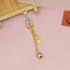 Estilo Antiguo Colgante de Borla de Mariposa con Goteo de Aceite y Cierre Ruyi Broche para Ropa Accesorio Colgante DIY Estilo Chino para Bolsa