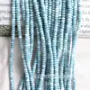 4*2mm Colorido Jade Imitación Forma de Platillo Volador Ábaco Patrón Cuentas Sueltas DIY Hecho a Mano Collar Pulsera Accesorios de Joyería