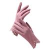 Guantes para mujer otoño e invierno delgados cálidos a prueba de frío pantalla táctil versión coreana lindos nuevos terciopelo alemán montar conducir fábrica mayoreo