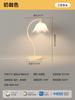 Lámpara de Mesa Estilo Ins Sentido Avanzado Atmósfera Retro Protección Ocular Luz Nocturna Simple Plisada Sala de Estar Sofá Dormitorio Lámpara de Noche