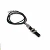 Colgante de Collar de Aleación Cilíndrico Tridimensional de Cobra Enroscada Joyería de Cadena para Suéter Estilo Punk para Hombres Europeos y Americanos Venta al por Mayor