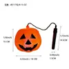 Decoración Luminosa de Halloween Linterna de Calabaza de Plástico Portátil Accesorios para Actuaciones Infantiles Cubo de Calabaza Linterna Luminosa del Festival de Fantasmas