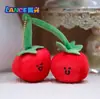 Em Estoque 4 polegadas [Série Frutas e Legumes] 10cm Boneco de Pelúcia Máquina de Bonecas Celebridade da Internet Original Criativo