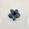 Pinza para el pelo Oufelai Flor de Plumeria Europea y Americana Transfronteriza Pinza Lateral Pinza para la Parte Posterior de la Cabeza Peinado Recogido Pinza de Tiburón Accesorio para el Cabello Que No Daña el Cabello