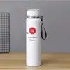 Taza Termo de Acero Inoxidable de Gran Capacidad Simple Transfronteriza, Hervidor Solar, Botella de Agua Deportiva Conveniente para Exteriores, Taza de Regalo para Eventos