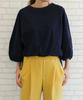 Camiseta holgada con cuello redondo y costuras simples de estilo japonés para mujer, elegante e informal, combina con todo, primavera 2024
