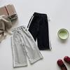 Pantalones Anchos con Lazo para Mujer, Pantalones de Encaje con Diseño Otoñal, Pantalones Deportivos Rectos, Pantalones Deportivos Casuales Sueltos de Princesa