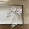 Pinza para el pelo de encaje con lunares y lazo de temperamento de mil oros Accesorios para el pelo Pinza de satén Pinza de pico de pato delicada y juvenil Accesorios para el pelo