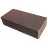 Caja de Regalo Cuadrada con Tapa y Base en Stock, Hecha de Papel Especial con Estampado Dorado, Caja de Empaque Negra, Caja de Empaque para Souvenirs, Caja de Regalo para Negocios