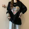 Top Térmico Grueso y Cálido con Forro de Polar para Mujer de Tallas Grandes, Manga Larga, Nuevo Corte Holgado, Capa Base Adelgazante y Favorecedora para Otoño e Invierno