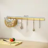 Caixa de Armazenamento de Cebolinha, Gengibre e Alho Cesta de Armazenamento de Cozinha Suporte de Parede para Pendurar Sem Furos Cesta Pequena para Pendurar Gengibre e Alho Artefato